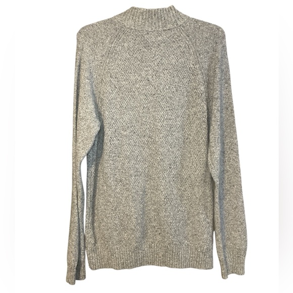 NWT Marc Anthony Heather Gray Zip-Up Knit Sweater - Picture 3 of 11